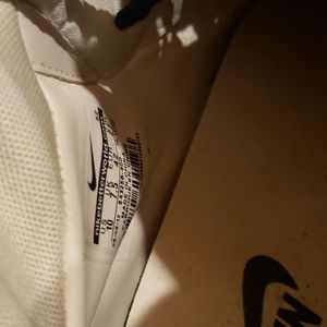 Nike wedge shoes blue and white